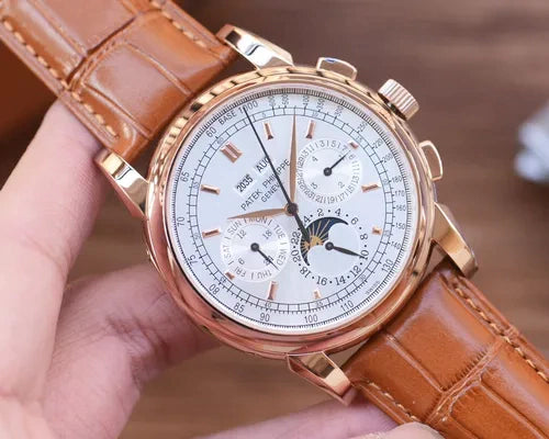 Patek Philippe Perpetual Calendar Chronograph (5A+) (SKU: 234 E)